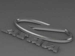 zastava logo Model 3D