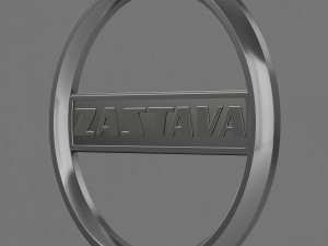 zastava logo 2 Modelo 3D