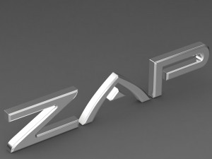zap logo 3Dモデル