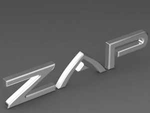 zap logo 3D Model