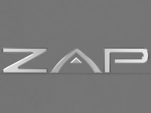 zap logo 3Dモデル