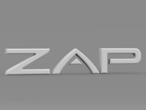 zap logo 3Dモデル