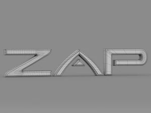 zap logo 3D Model