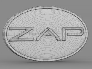 zap logo 2 3D Model
