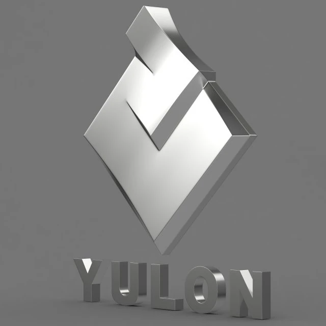 yulon logo 3D Model .c4d .max .obj .3ds .fbx .stl .blend 