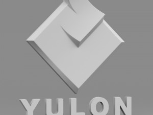 yulon logo 3D 모델