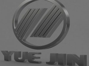 yuejin logo Modèle 3D