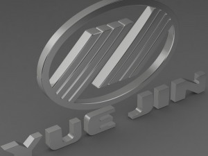 yuejin logo Modèle 3D