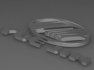 yuejin logo Modèle 3D