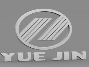 yuejin logo Modèle 3D