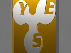 yes logo 3D Model