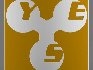 yes logo 3D Model