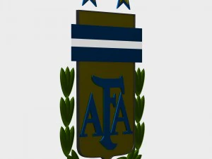argentina logo 3D Model