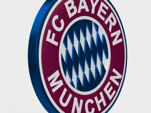bayern munchen logo 3D Model