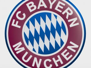 bayern munchen logo 3D Model