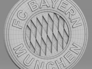 bayern munchen logo 3D 모델