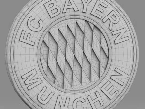 bayern munchen logo 3D Model