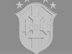brasil logo 3D Model