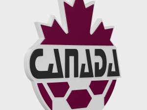 canada logo Model 3D