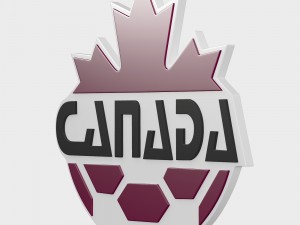 canada logo Model 3D