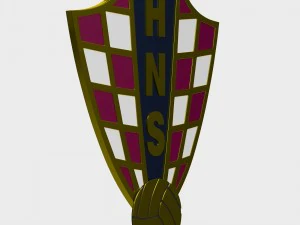 croatia logo 3D Model