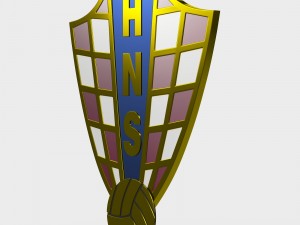 croatia logo 3D 모델