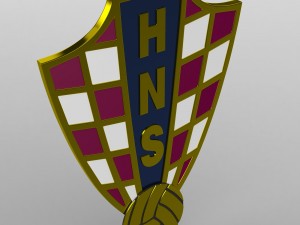 croatia logo 3D 모델