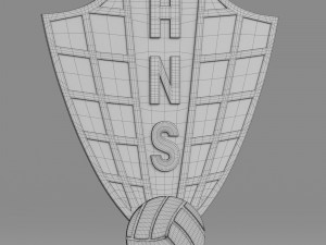croatia logo 3D 모델