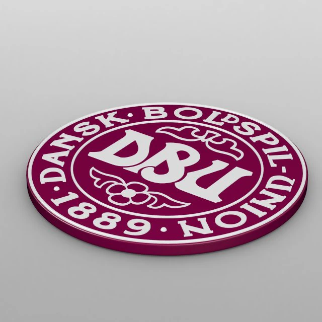 danish logo 3D Model .c4d .max .obj .3ds .fbx .stl .blend 