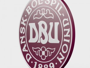 danish logo 3D 모델