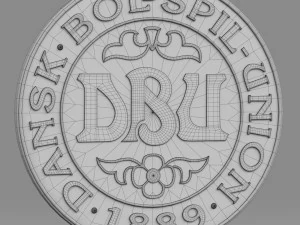 danish logo 3D Model