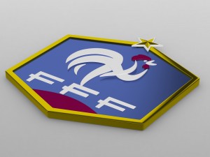 france logo 3Dモデル