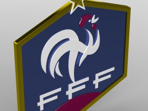 france logo Modelo 3D