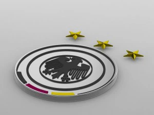 독일 로고 3D 모델