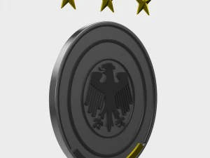 독일 로고 3D 모델