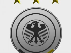 독일 로고 3D 모델