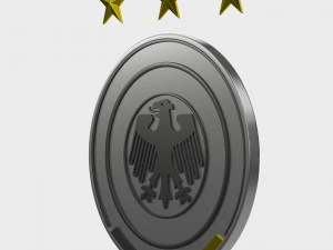 독일 로고 3D 모델