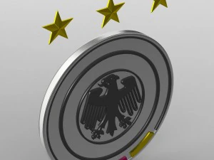 독일 로고 3D 모델