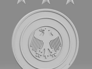 독일 로고 3D 모델