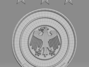 독일 로고 3D 모델