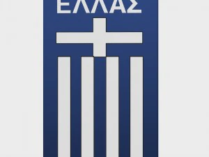 greece logo 3D Model