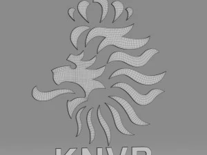 logotipo da Holanda Modelo 3D