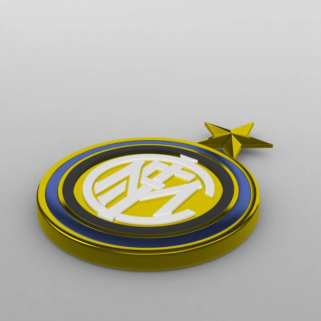 internazionale logo 3D Model .c4d .max .obj .3ds .fbx .stl .blend 