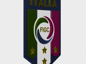 italia logo 3D Model