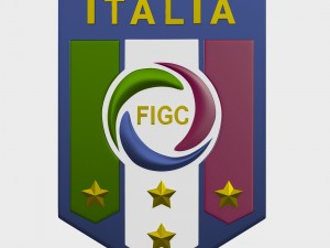 italia logo Model 3D