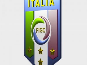 italia logo Model 3D