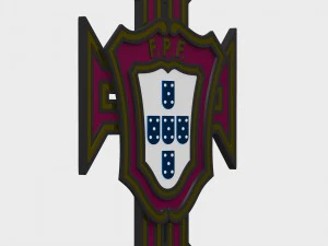 logotipo de portugal Modelo 3D
