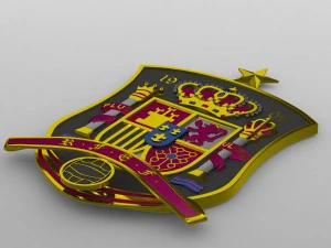 logotipo espanhol Modelo 3D