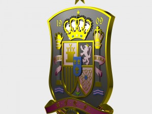 spanish logo Modèle 3D