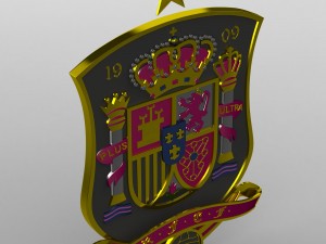 spanish logo Modèle 3D